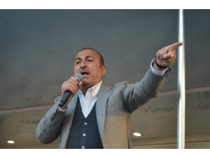 Çavuşoğlu, Çorlu’da Cumhur İttifakı Adaylarına Destek İstedi