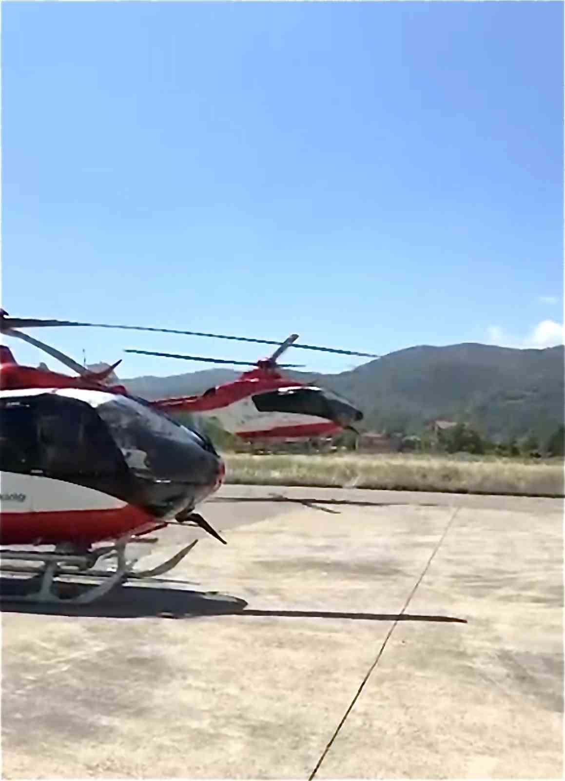 samsun-un-ambulans-helikopterinden-sinirlari-asan-nakil