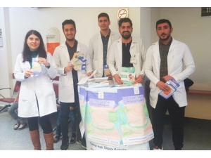 Hemşirelik Bölümü Öğrencilerinden Tarama Etkinliği