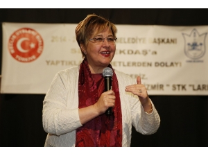 Konak’ta Pekdaş’a Veda Töreni