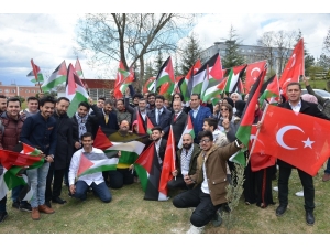 Filistinli Öğrenciler Saü’de Zeytin Fidanı Dikti