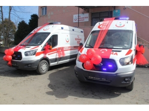 Ordu’ya 2 Yeni Ambulans Daha