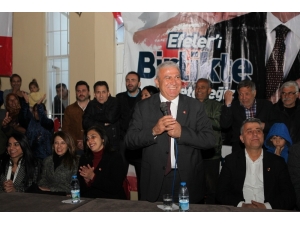 Chp’nin Efeler Adayı Fatih Atay Çalışmalarını Ilıcabaşı Ve Yılmazköy’de Tamamladı