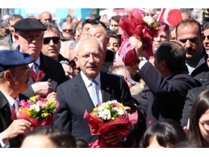 Chp Lideri Kılıçdaroğlu, Eskişehir’de Bahar Yürüyüşü’ne Katıldı
