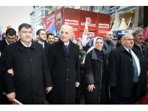 Yıldırım, Seçim Çalışmalarını Sevgi Yürüyüşüyle Noktaladı