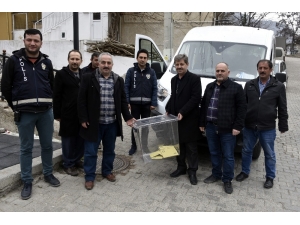 Gümüşhane’de 30 Kişi Seyyar Sandıkla Oy Kullandı