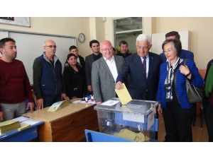 Muğla’da Adaylar Oylarını Kullandı