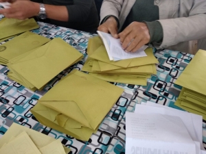 Denizli’de Oy Sayım İşlemleri Başladı