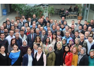 Gürsu’da Mustafa Işık, Personeli Tarafından Coşkuyla Karşılandı