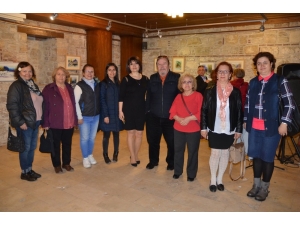 İbramaki’de ’Renkli Düşler’ Sulu Boya Resim Sergisi