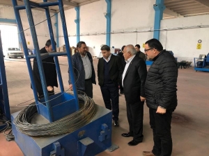 Stso Başkan Kuzu, Çivi Ve Çelik Hasır Fabrikasını Ziyaret Etti