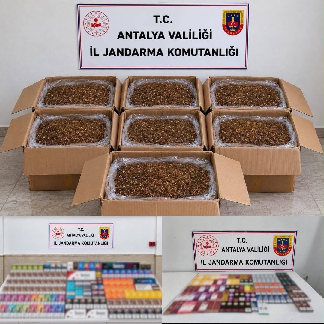 alanya-ve-dosemealti-nda-kacak-tutun-operasyonu