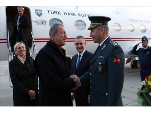 Milli Savunma Bakanı Akar, Kuzey Makedonya’da