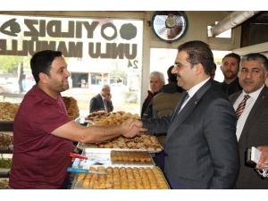 Canpolat Esnafla Bir Araya Geldi