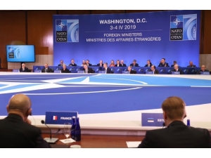 Bakan Çavuşoğlu, Nato Dışişleri Bakanları Toplantısı’nın İkinci Oturumuna Katıldı