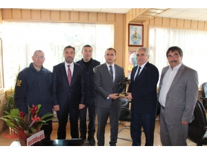 İlk Ziyaretçisi Kaymakam Abbasoğlu Oldu