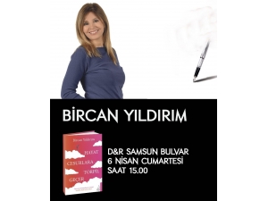 Bircan Yıldırım Okurlarıyla Samsun’da Buluşacak