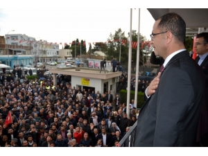 Ceylanpınar Belediye Başkanı Aksak Mazbatasını Aldı