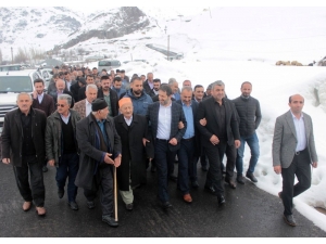 Ak Parti’den Durankaya Beldesine Teşekkür Ziyareti