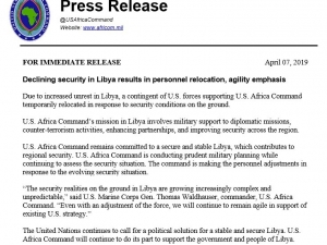 Abd Askerlerini Libya’dan Çekiyor