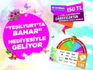 Alışverişte Bahar Hediyesi