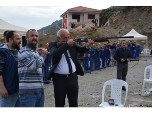 Söke’de Kurşun Ve Trap Yarışması Heyecanı Yaşandı
