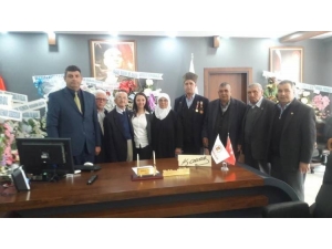 Başkan Tekin, Gazilerle Bir Araya Geldi