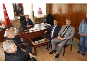 Başkan Alan’ı Tebrik Eden Şanal, "Buruk Bir Ziyaret"