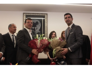 İmamoğlu’ndan Kartal Belediye Başkanı Gökhan Yüksel’e Tebrik Ziyareti