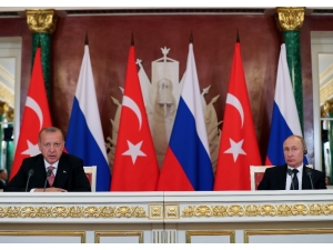 Cumhurbaşkanı Erdoğan: “Rusya İle Ticaret Hacmimiz Geçtiğimiz Yıla Kıyasla Yüzde 15’lik Bir Artışla 26 Milyar Dolara Ulaştı”