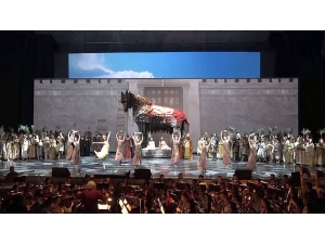 Bolşoy Tiyatrosu’nda Türk Operası "Troya" Sahnelendi