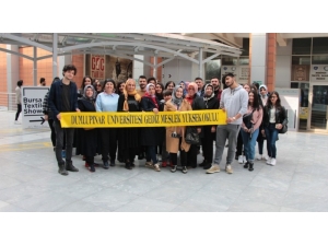 Gediz Myo Öğrencileri Bursa Tekstil Fuarında