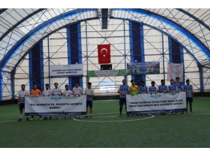 ‘Omuz Omuza’ Futbol Turnuvası Başladı