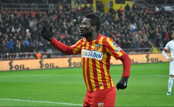 Asamoah Gyan Kayserispor'u Perişan Etti