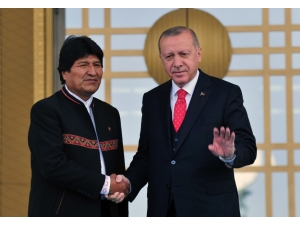 Bolivya Cumhurbaşkanı Cumhurbaşkanlığı Külliyesi’nde