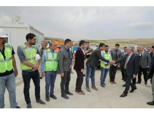 Vali Doğan, Erzin Osb Alanını İnceledi