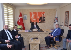 Emet Belediye Başkanı Hüseyin Doğan’a Tebrik Ziyareti