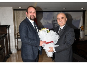 Kaymakamdan Başkan Gümrükçü’ye İadei Ziyaret