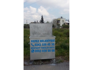 Kepez’den ‘Whatsapp Temizlik Hattı’