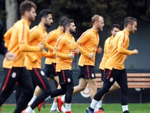 Galatasaray Derbi Hazırlıklarını Sürdürdü