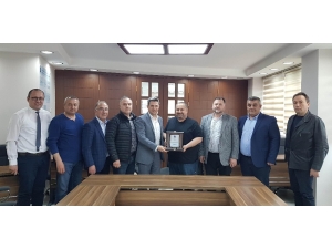 Ödemiş Ticaret Odasından Pirgion’a Teşekkür Plaketi