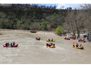 Raftingciler, Munzur’da Milli Takım İçin Hazırlanıyor