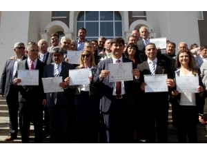 Fethiye Belediye Başkanı Karaca Mazbatasını Aldı