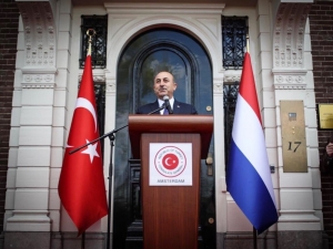 Bakan Çavuşoğlu, Amsterdam’da Başkonsolosluk Binasını Açtı