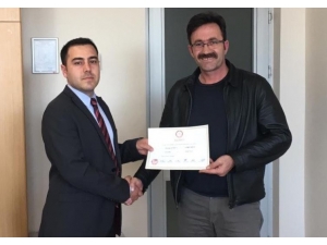 Başkan Korkut Mazbatasını Alarak Göreve Başladı