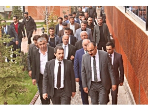 Ak Parti Ve Mhp Heyetinden Çukurca Ziyareti