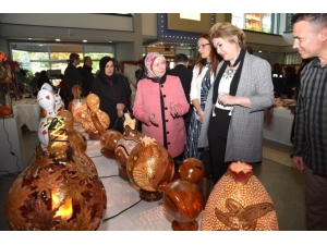 Kursiyerlerin Eserleri Görücüye Çıktı