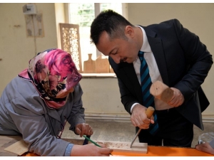 Vali Şentürk’ten Çömlek Atölyelerinde İnceleme
