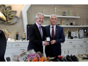 Mustafa Bozbey Görevi Turgay Erdem’e Devretti