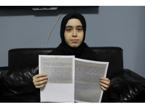 Ecdada Yazdığı Mektupla Birinci Oldu